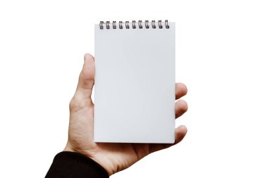 Bir fotokopi kitabının kopyası. Elinde boş bir sayfa tutan adam..