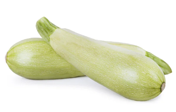 Due zucchine verdi — Foto Stock