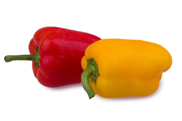 Red and orange peppers — Stock Photo, Image