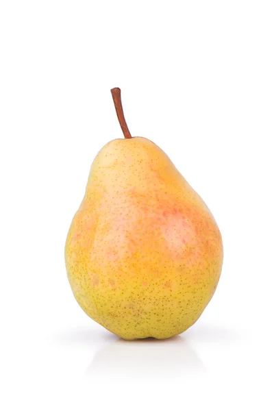 One yellow ripe pear — Stock Photo, Image