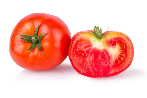 Due pomodori succosi maturi — Foto Stock