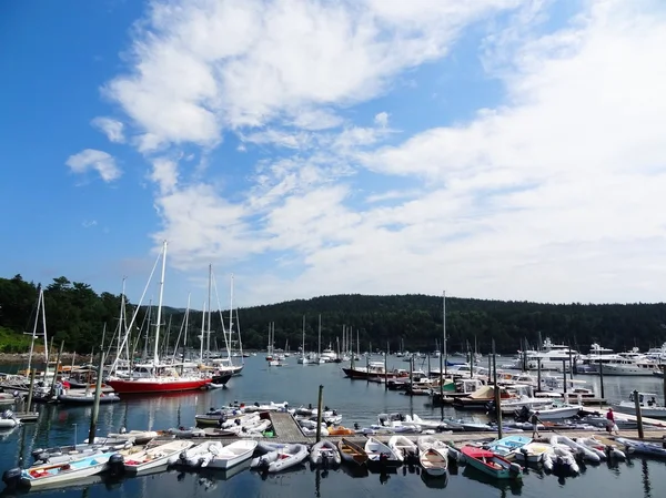 Barcos, Bar Habor, Maine — Foto de Stock