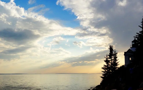 Lighthouse, Bar Harbor, Maine — Stock Photo, Image