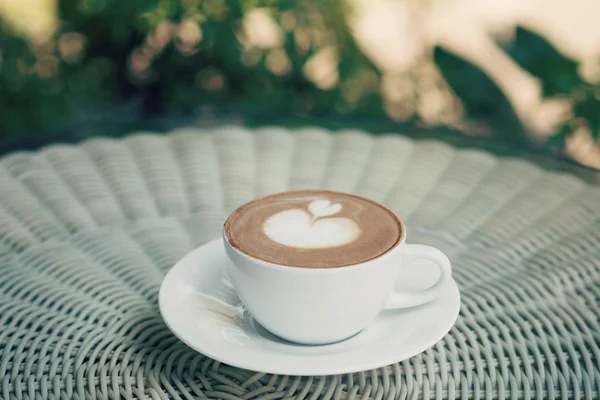 Varm kaffekopp – stockfoto