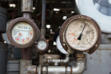 Eski Termometre göstergesi