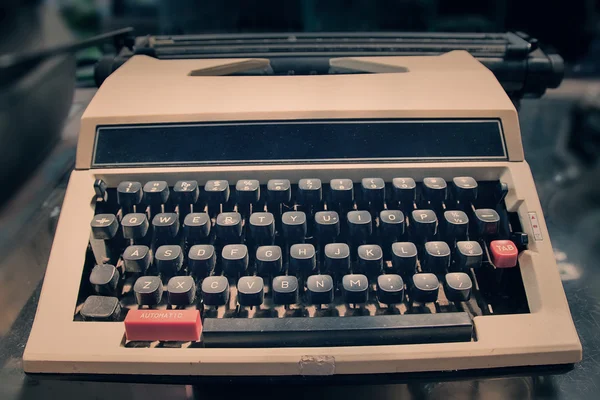 Antique Typewriter, closeup — Stock Photo, Image