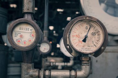 Eski Termometre göstergesi