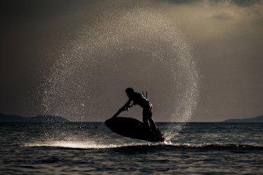 Jetski Freestyle baech üzerinde