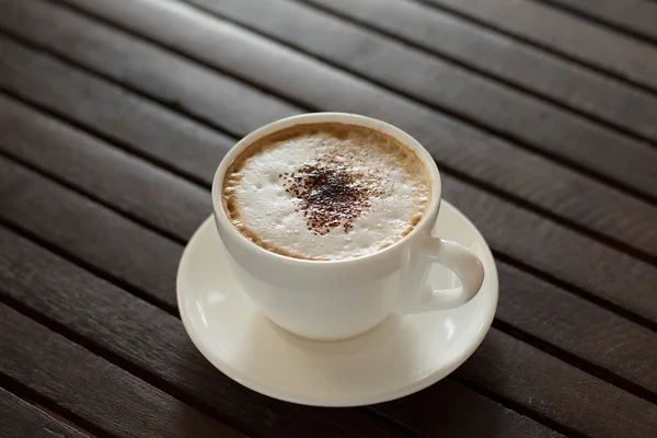 Чашки гарячої кави — стокове фото