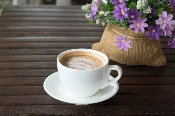 Hot coffee cup — Stock Photo, Image