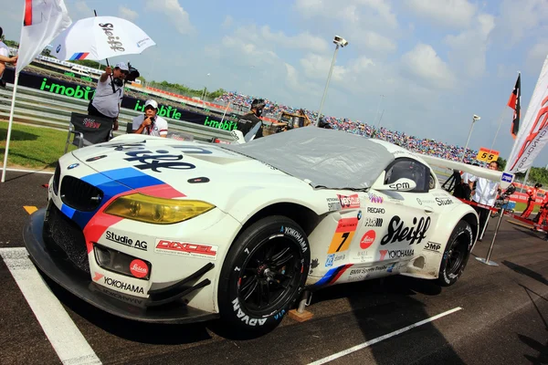 Carro de corrida — Fotografia de Stock