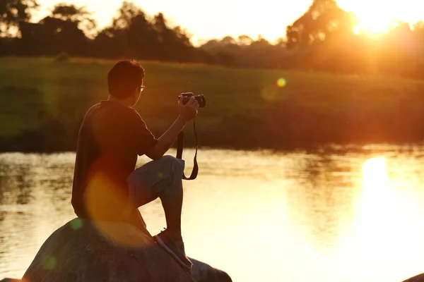 Zonsondergang — Stockfoto