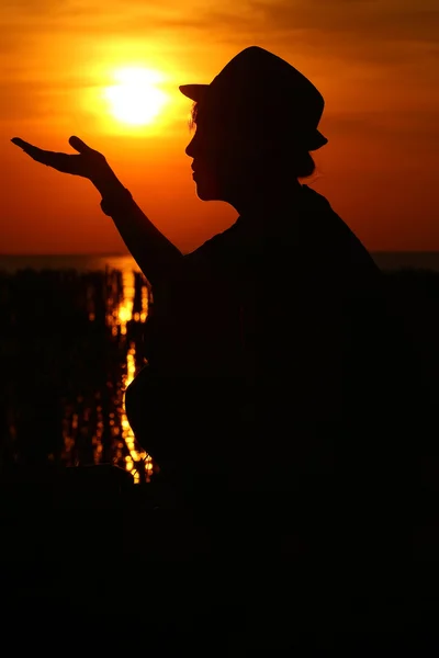 Silhouette — Stock Photo, Image