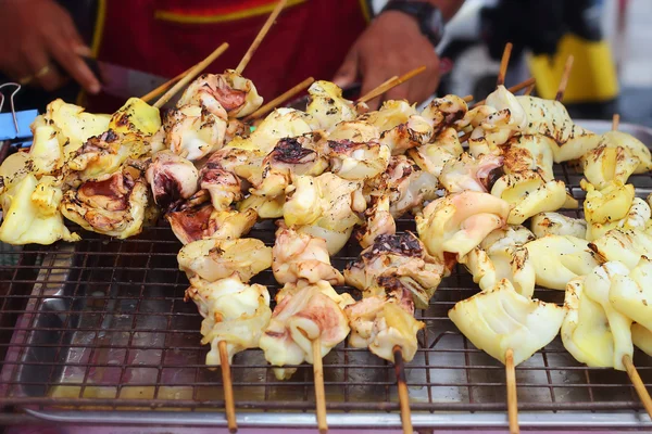 Grilled squid — Stock Photo, Image