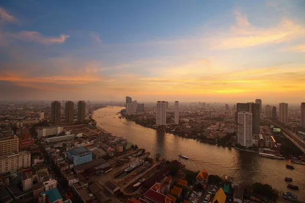 Skyline de bangkok Fotografias De Stock Royalty-Free