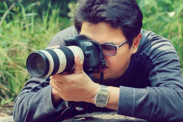 Operador de câmara — Fotografia de Stock