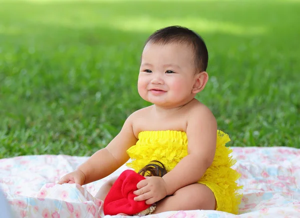 Little asian girl — Stock Photo, Image