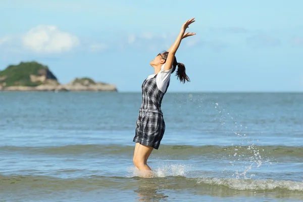 Jump to the freedom — Stock Photo, Image