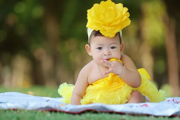 Little asian girl — Stock Photo, Image