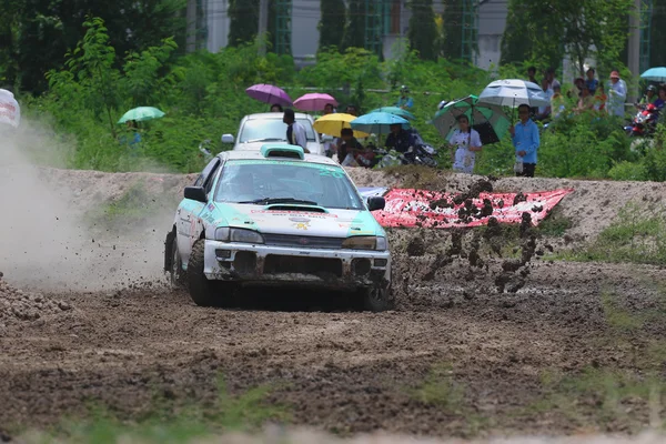 O campeonato de rali — Fotografia de Stock