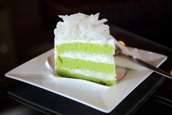 Pandan Cake — Stock Photo, Image