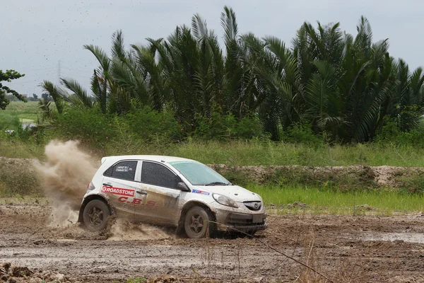 O campeonato de rali — Fotografia de Stock