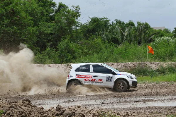 O campeonato de rali — Fotografia de Stock