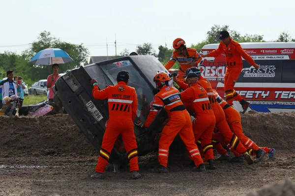 O campeonato de rali — Fotografia de Stock