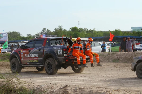 O campeonato de rali — Fotografia de Stock