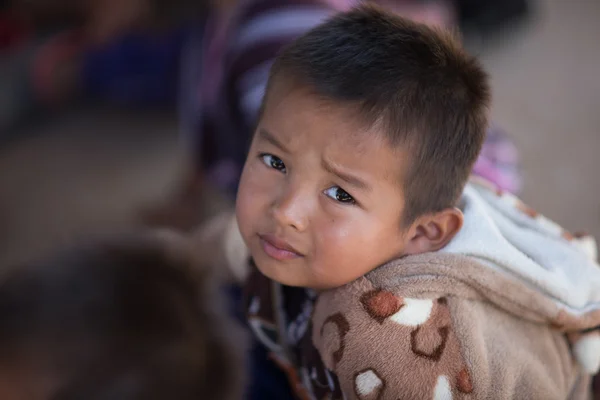 Bambini Karen in Thailandia — Foto Stock