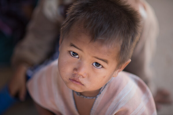 Children Karen in Thailand