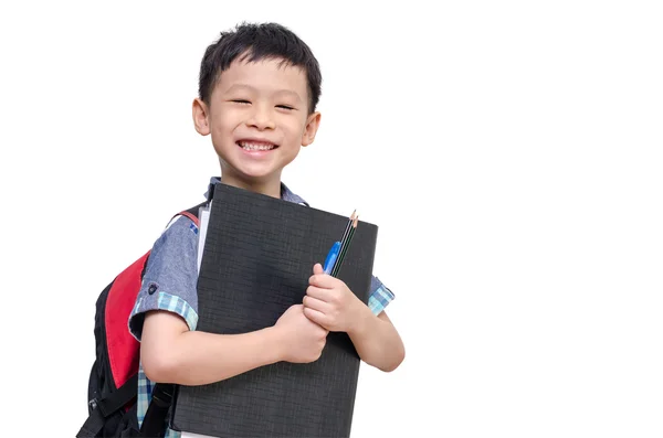 Asiático estudante sorrindo — Fotografia de Stock