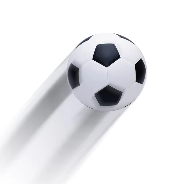 Soccer balls in motion blur — Stock Photo, Image