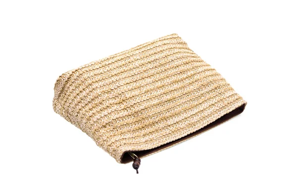 Плетеная сумка — стоковое фото