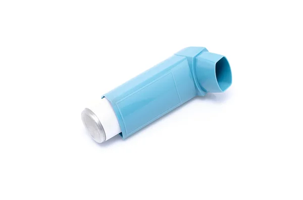 Inalador de asma isolado — Fotografia de Stock