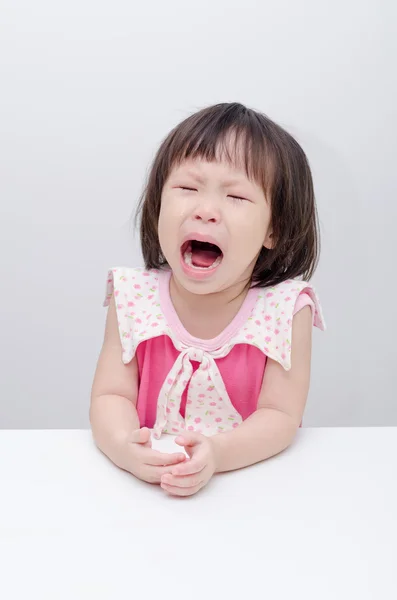 Little girl crying — Stock Photo, Image