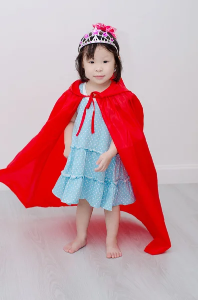 Fille en costume de princesse — Photo