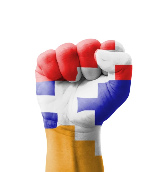 Yumruk Ermeni bayrağının multi amaç kavramı - boyalı, ben