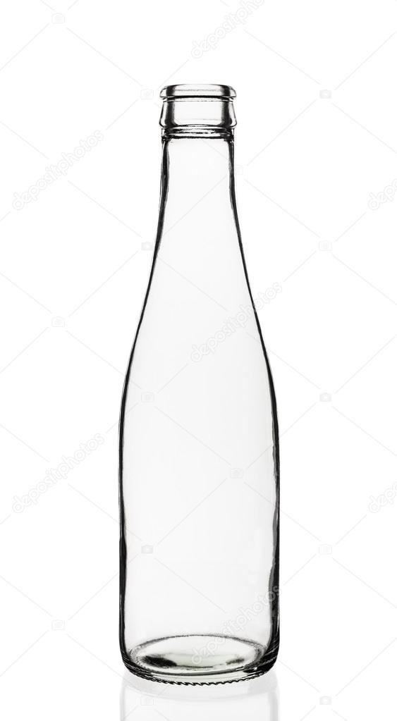 Resultado de imagen de una botella de cristal vaci