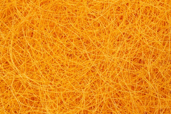 Gros plan de fond de texture de fil de soie thaï doré — Photo