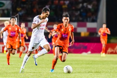 Fowler Utd Sisaket Tayland-Haziran 8: Teerasil Dangda. (WHI