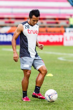 SISAKET THAILAND-JUNE 29: Noppol Pitafai of Bangkok Utd. in acti