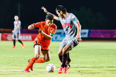 SISAKET THAILAND-JUNE 29: Sarayuth Chaikamdee of Sisaket FC. (or