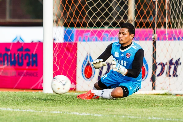 SISAKET THAILAND-JUNE 21: Nattapol Krobyoo of Singhtarua FC. in — Stockfoto