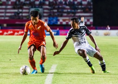 SISAKET THAILAND-MAY 28: Jakkapong Somboon of Sisaket FC. (orang