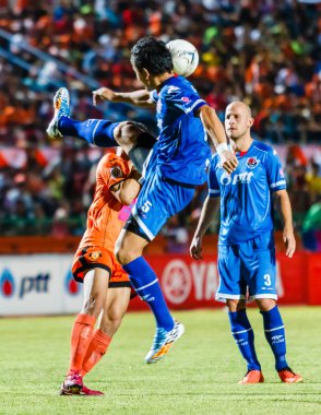 SISAKET THAILAND-AUGUST 13: Prathan Mansiri of PTT Rayong FC. (b