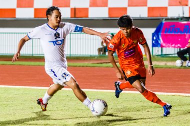 Sisaket Tayland-Temmuz 13: Sisaket Fc Alongkorn Pratoomwong. (