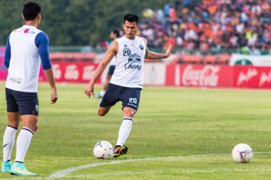 Buriram Utd Sisaket Tayland-Ekim 15: Javier Patino. odalarda Klima