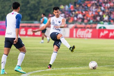 Buriram Utd Sisaket Tayland-Ekim 15: Javier Patino. odalarda Klima