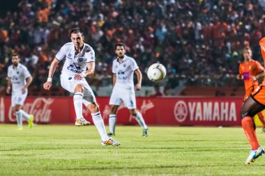 Buriram Utd Sisaket Tayland-Ekim 15: Carmelo Gonzalez. sh